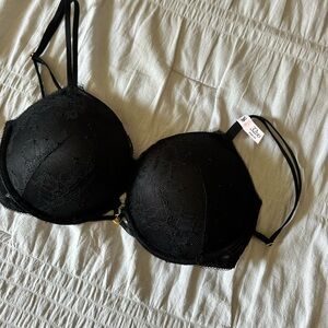 VS very sexy Black Lace push up Bra